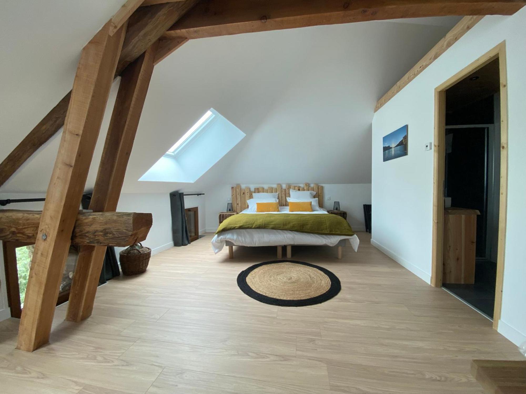 Le Couleau Bed and Breakfast Chateauroux-les-Alpes Exteriör bild